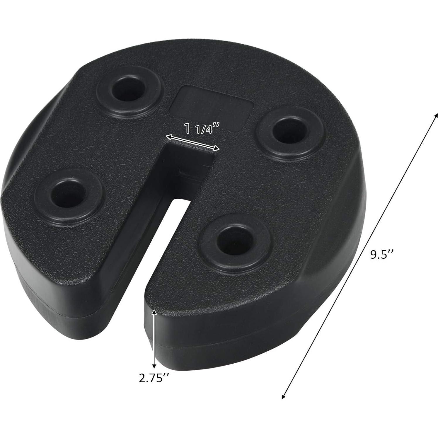 Conjunto de 8 Pesas para Carpa Tangkula 40 lbs (18.14 kg) Duraderas