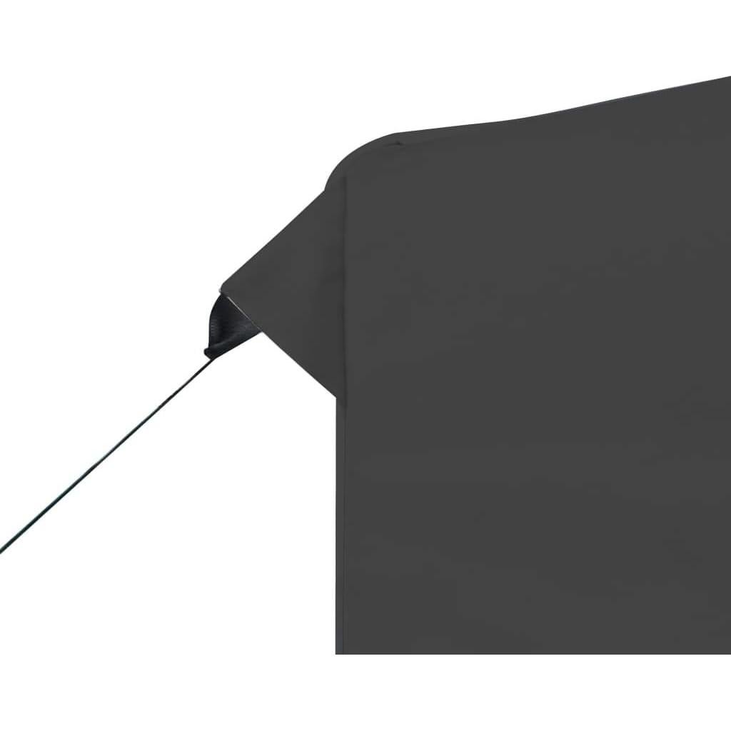 Portable Design, Outdoor Picnic Gazebo Canopy, Party Wedding Tent, Catering Event, Gazebo Beach, Professional Folding Party Tent Aluminium 118.1"x118.1" Anthracite