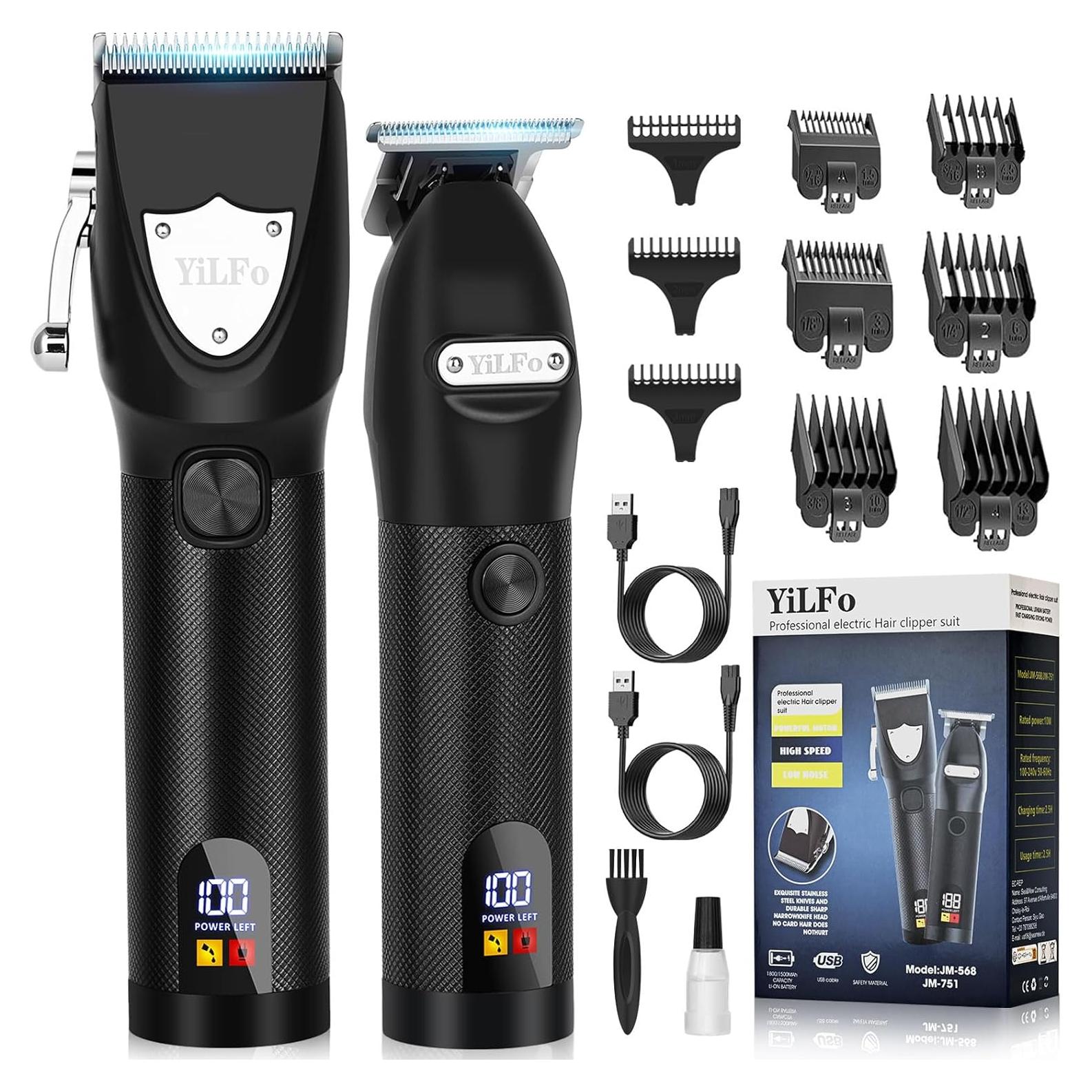 Cortapelos YiLFo JM568 - Profesional Inalámbrico LED