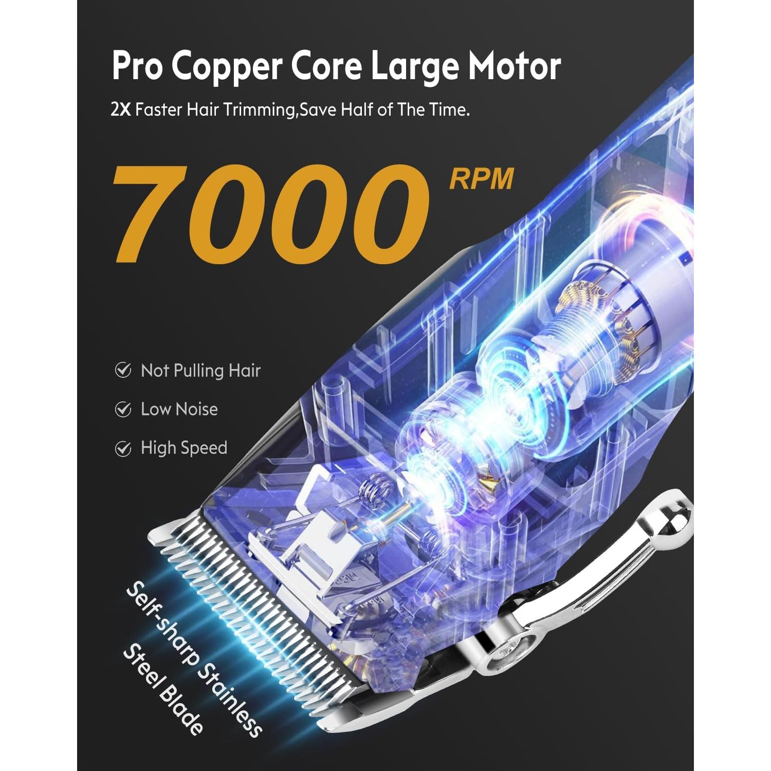 Cortapelos YiLFo JM568 - Profesional Inalámbrico LED