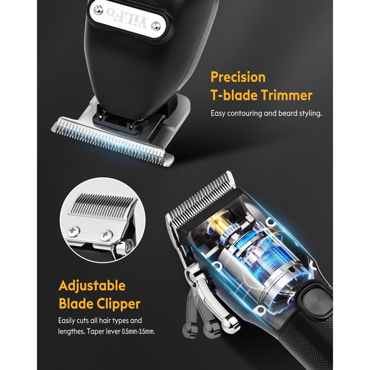 Cortapelos YiLFo JM568 - Profesional Inalámbrico LED