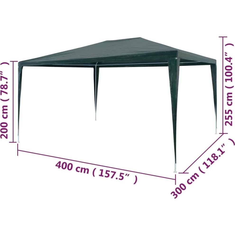 Carpa de Fiesta FEMICON 2.99m x 4.00m Resistente al Agua