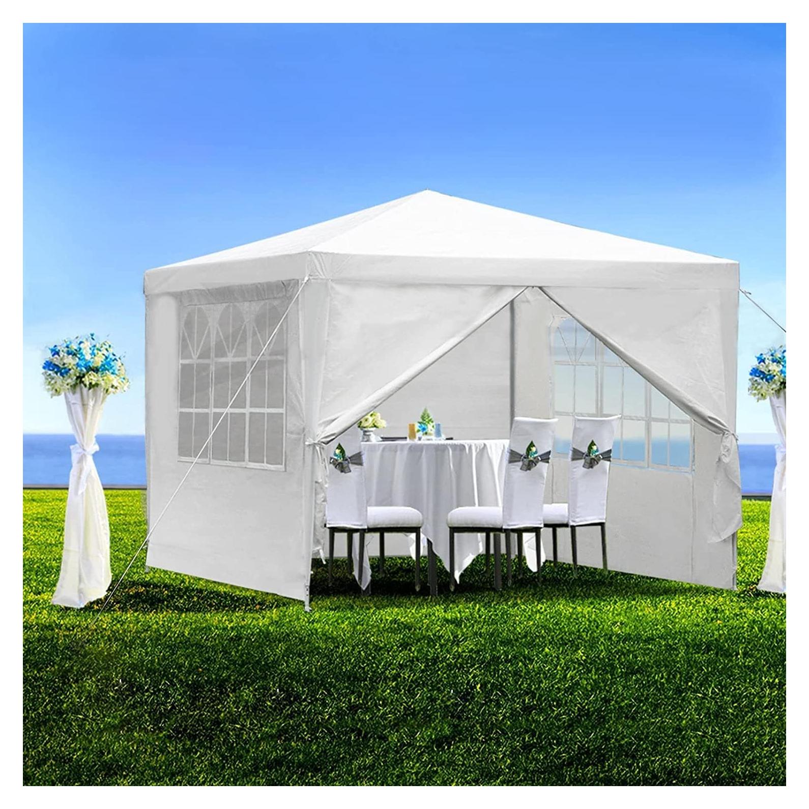 Carpa de Fiesta 3x3m ANTSKU con 4 Paredes Removibles