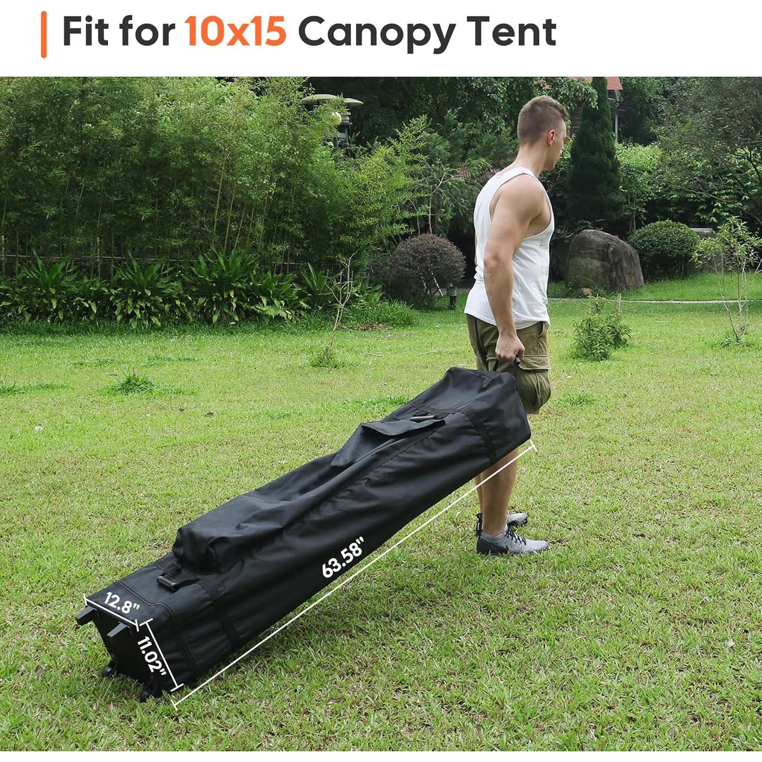 Bolsa de Transporte con Ruedas HeyJiaYu para Toldo 3x4.5m