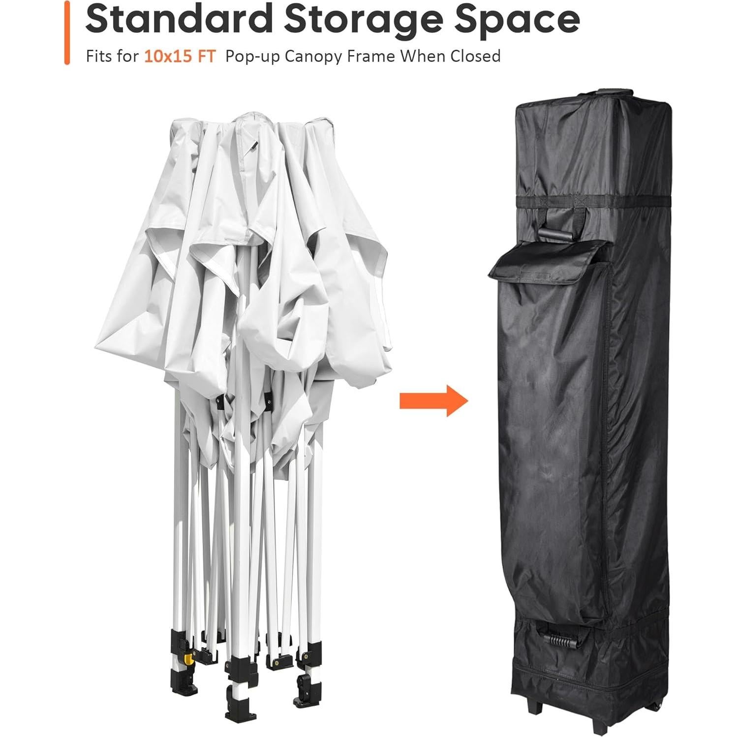 Bolsa de Transporte con Ruedas HeyJiaYu para Toldo 3x4.5m