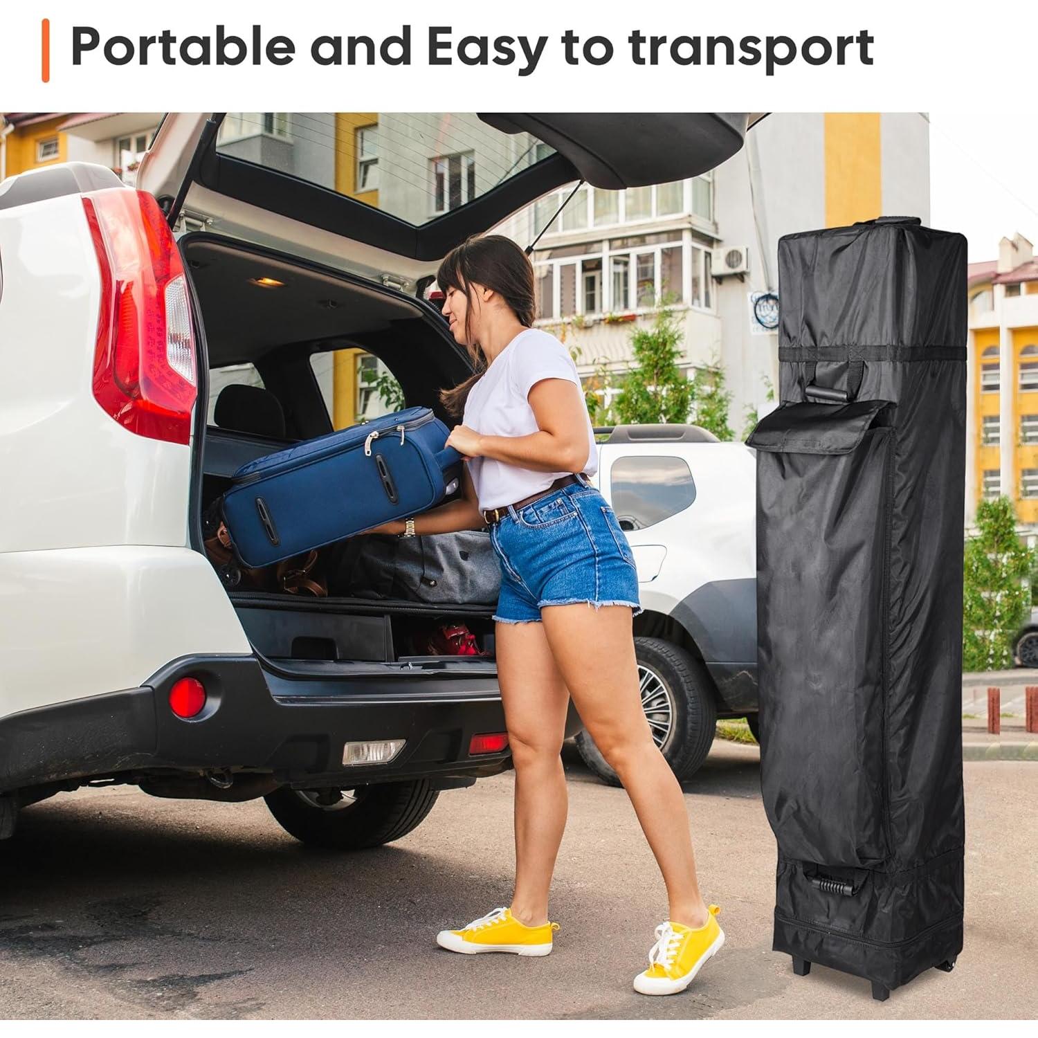 Bolsa de Transporte con Ruedas HeyJiaYu para Toldo 3x4.5m