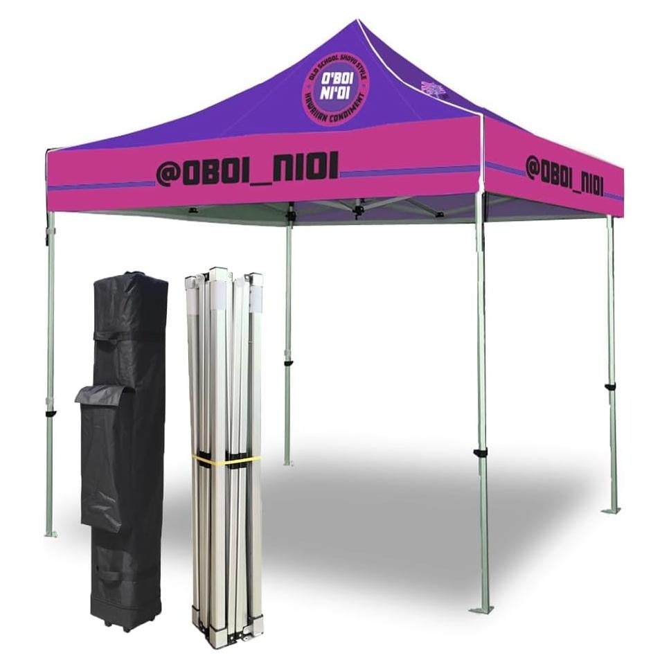 Carpa Personalizada 10x10 Hillicon Impermeable UV