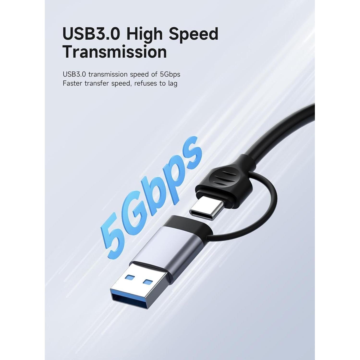 Hagibis Tarjeta Captura Video USB 3.0 1080P 60fps UHC07P