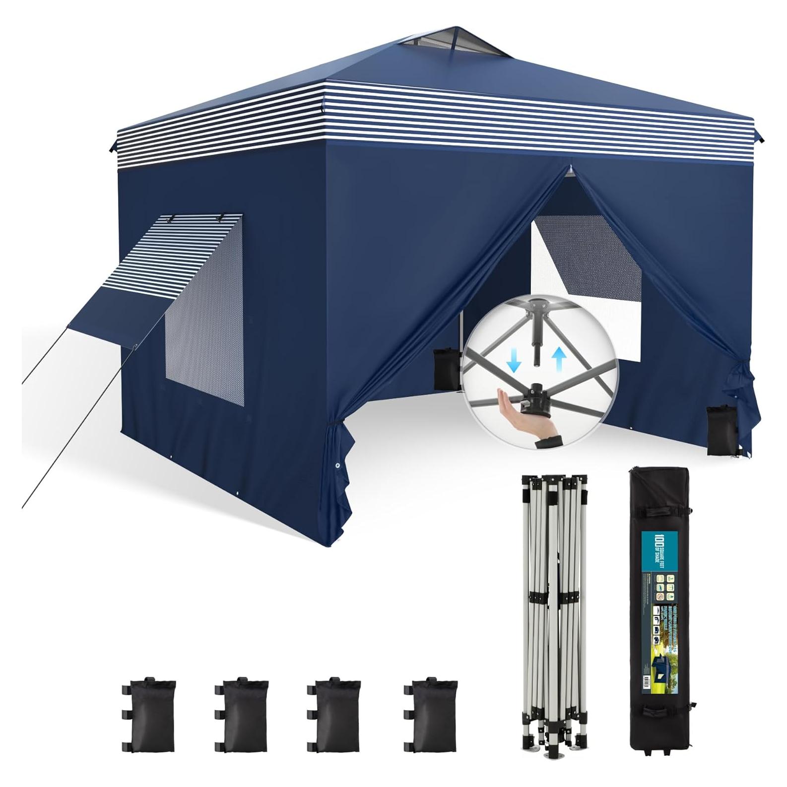 Tienda de Dosel Pop Up Sophia & William 3.05x3.05m UPF50+