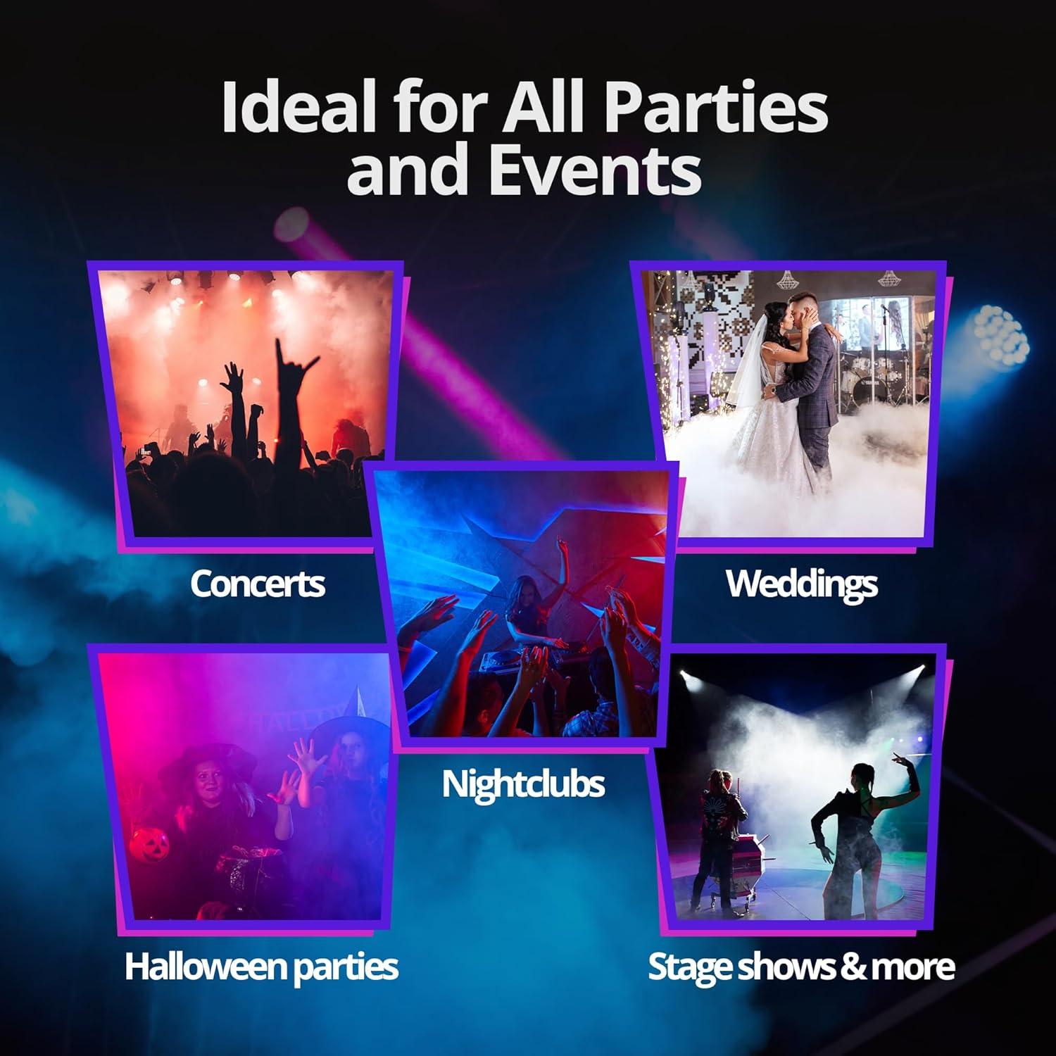 Líquido para Máquina de Niebla - 1 Galón - Densidad Media