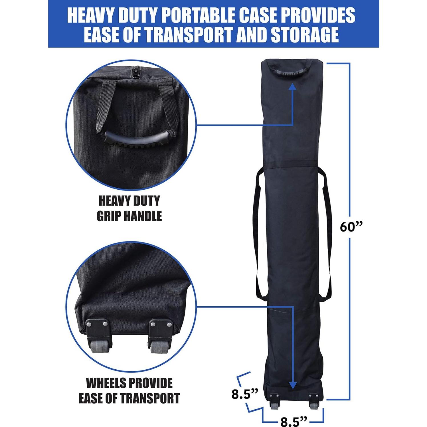 Carpa GigaTent Clásico 9.29 m² Azul Impermeable