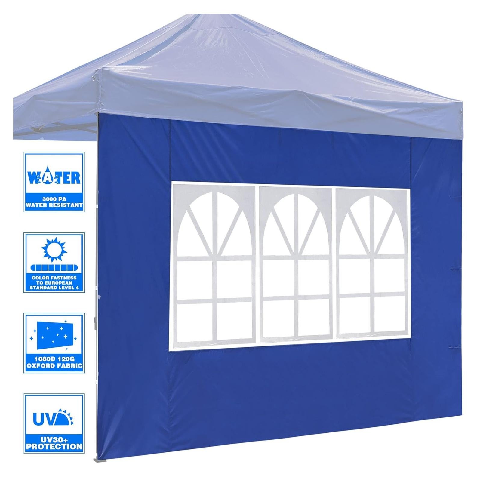 Panel Lateral Universal Instahibit 10x6.6 pies Azul PVC