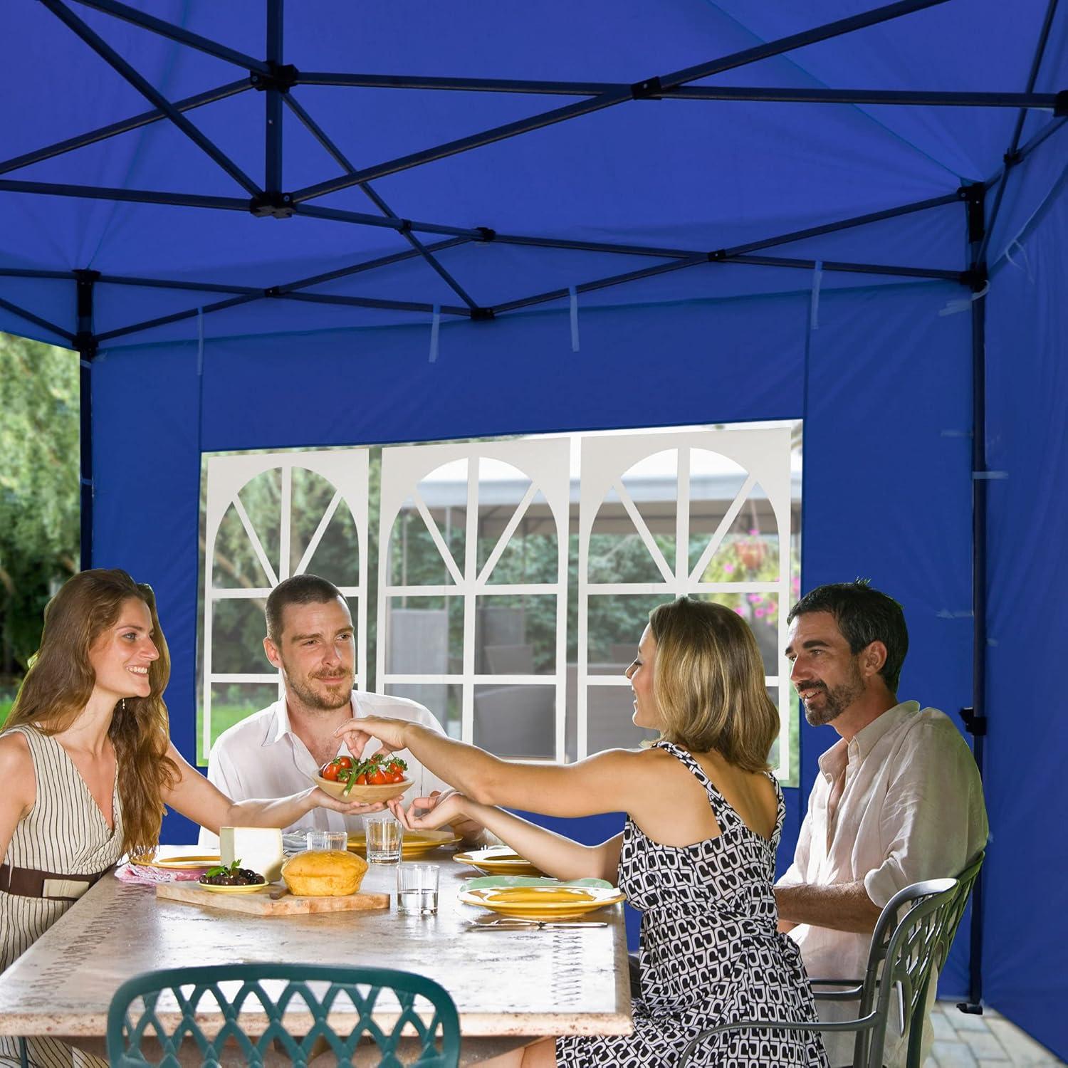 Panel Lateral Universal Instahibit 10x6.6 pies Azul PVC