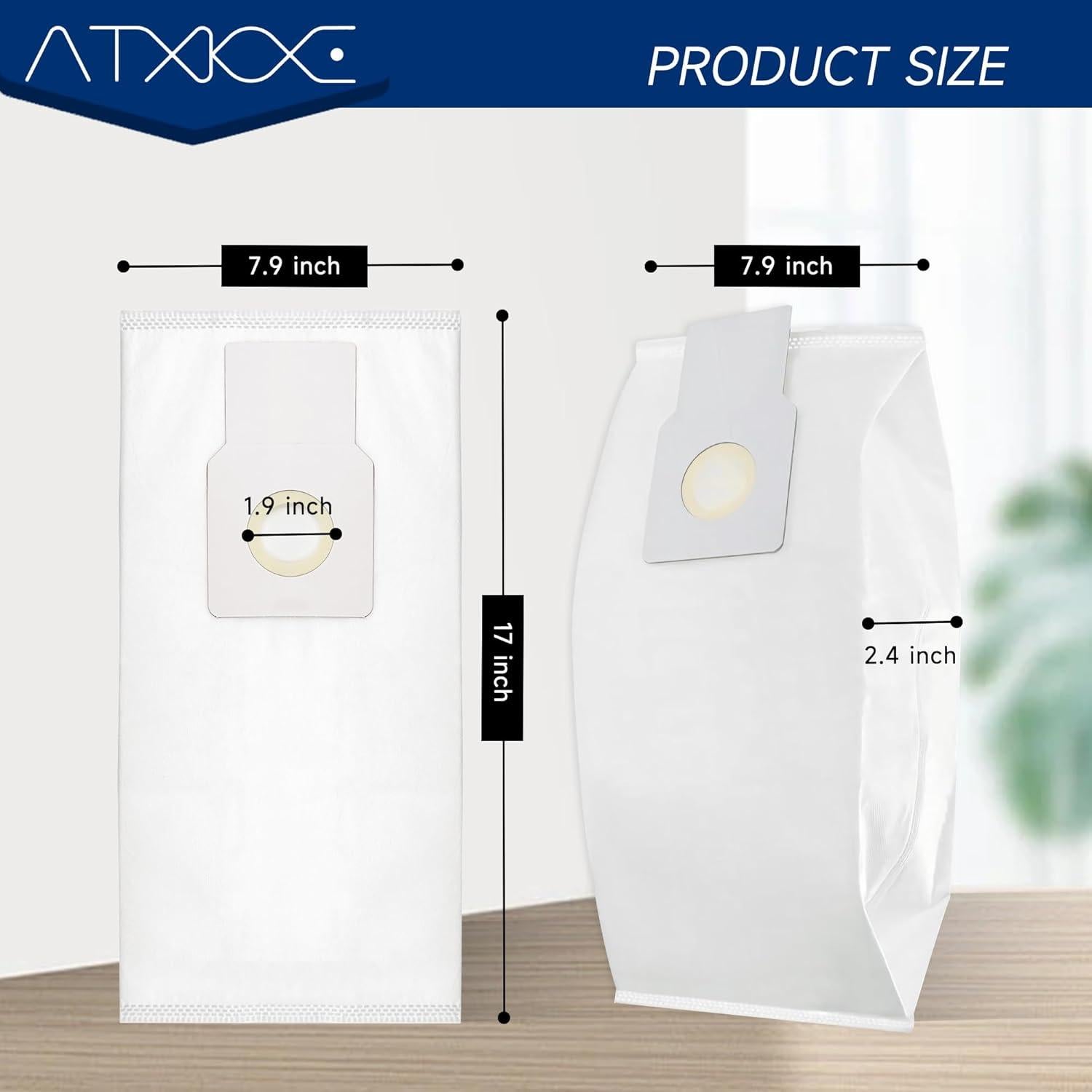 6 Bolsas de Reemplazo para Aspiradora Kenmore Tipo O ATXKXE