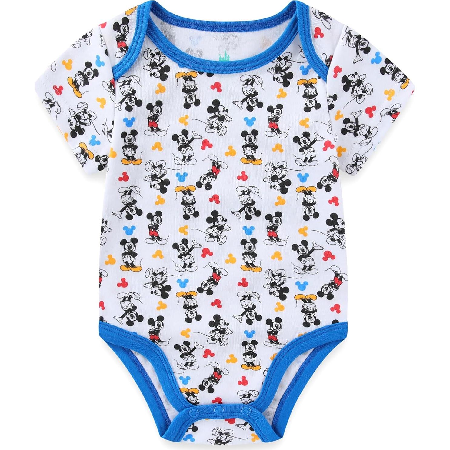 Conjunto de 5 Bodies Disney para Bebés - Mickey, Simba, Pooh