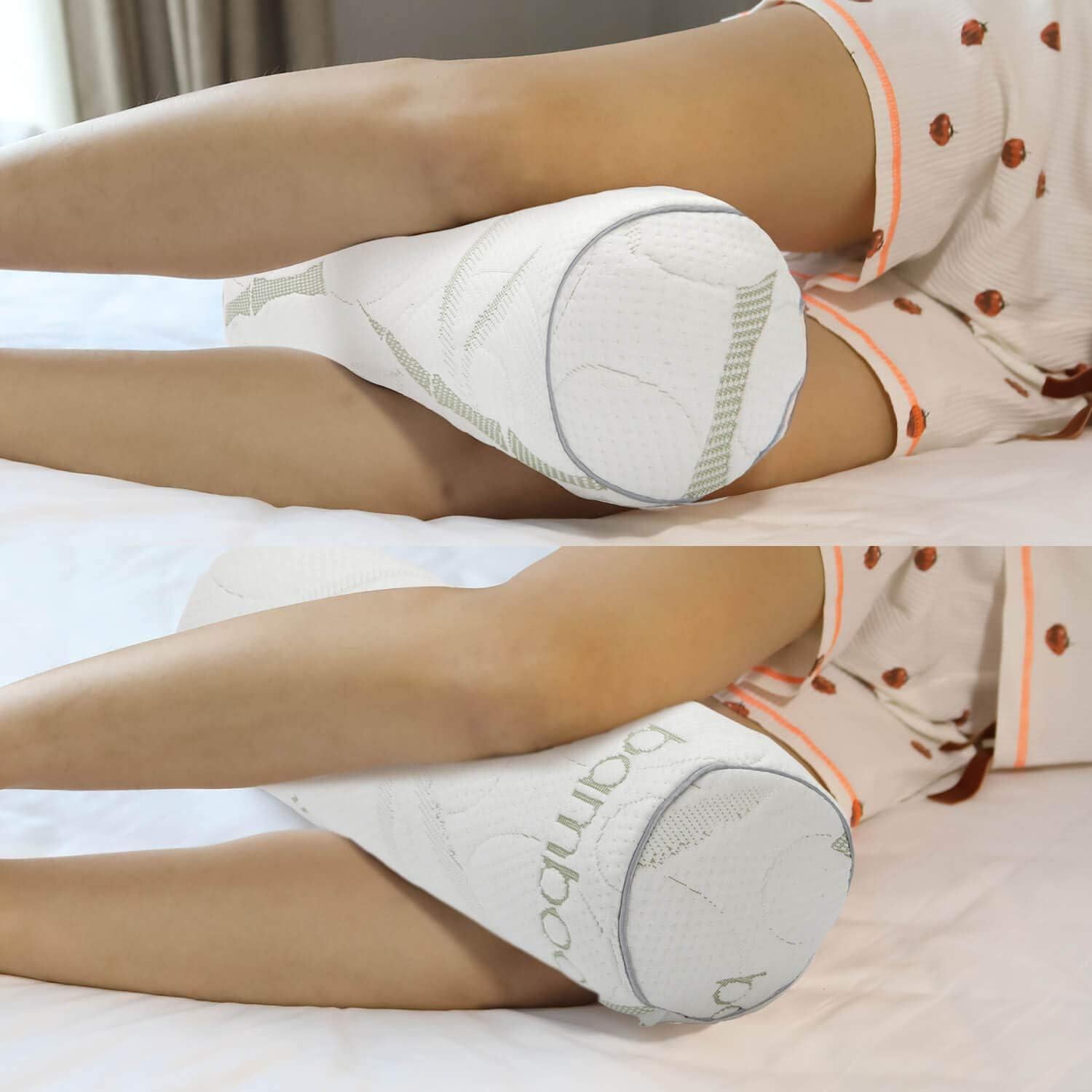 Almohada Cilíndrica Kingnex 45.72x15.24 cm Ajustable