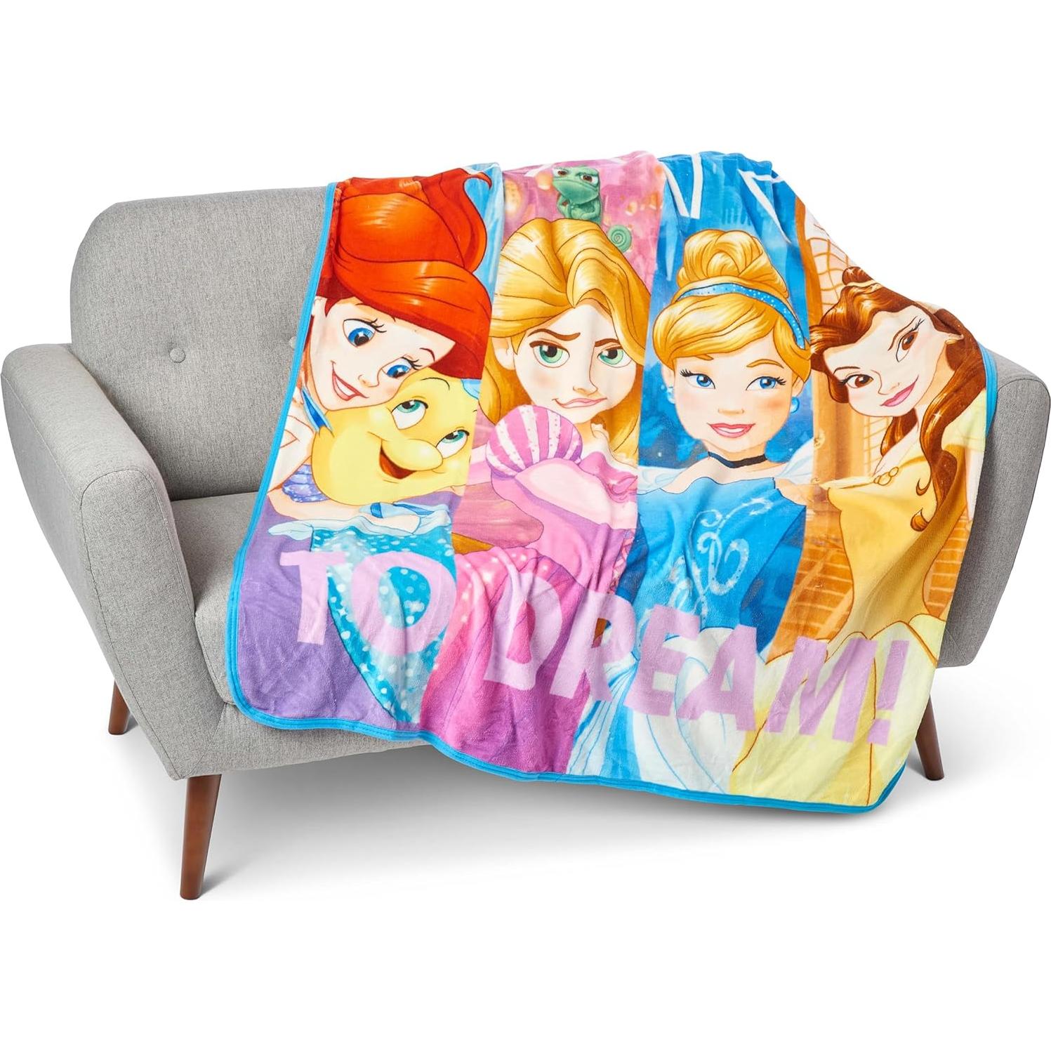 Manta Micro Raschel Disney Soñadores 117 x 152 cm 100% Poliester
