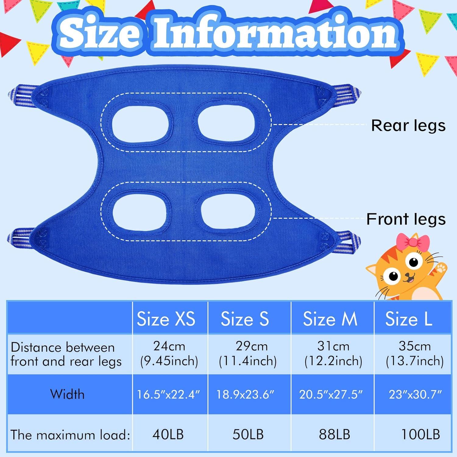 Hamaca de Aseo para Mascotas Ferraycle 14 en 1 Azul