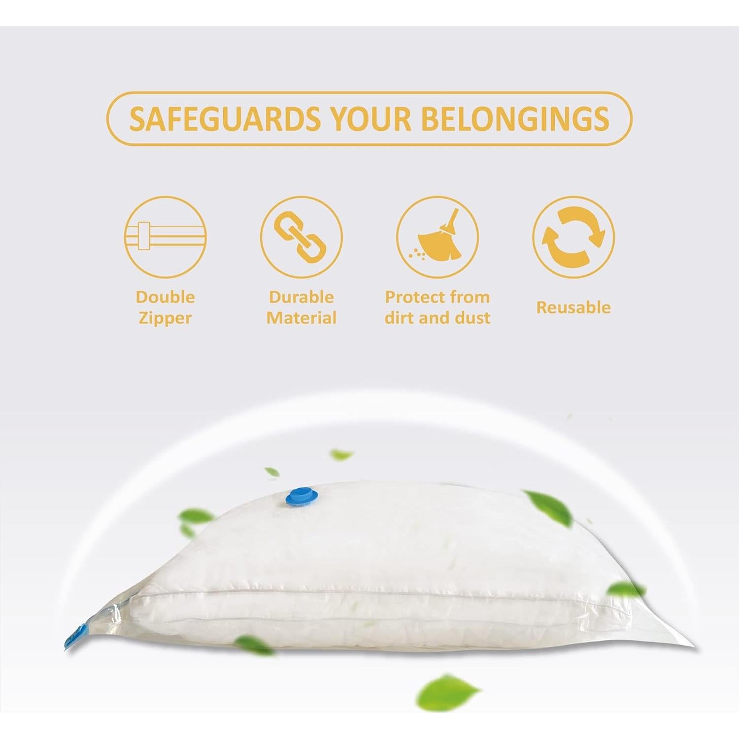 Bolsas de Almacenamiento Roomimaster 10 Medianas al Vacío