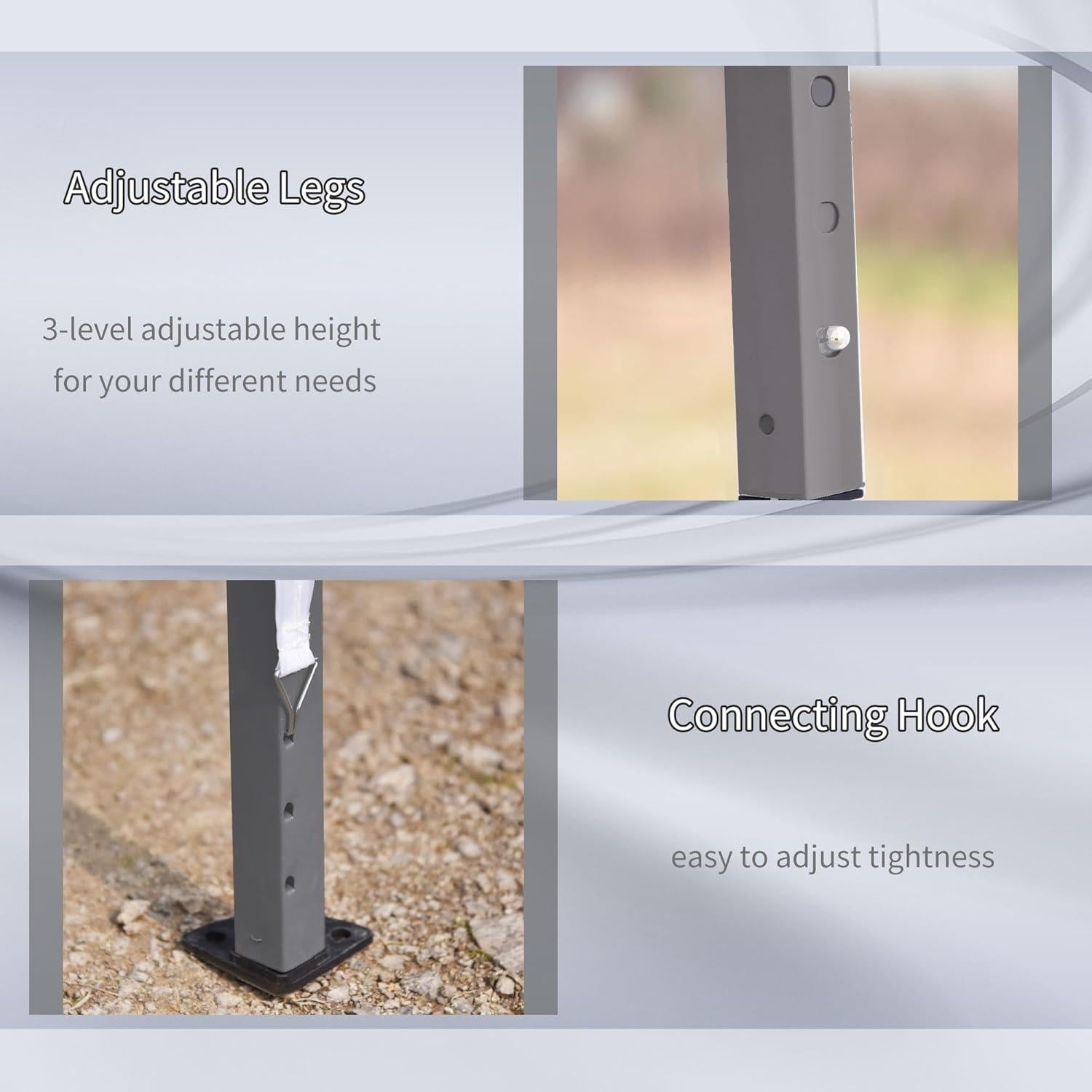 Carpa Plegable QiMaieeUSA 3.05m x 5.87m para Eventos