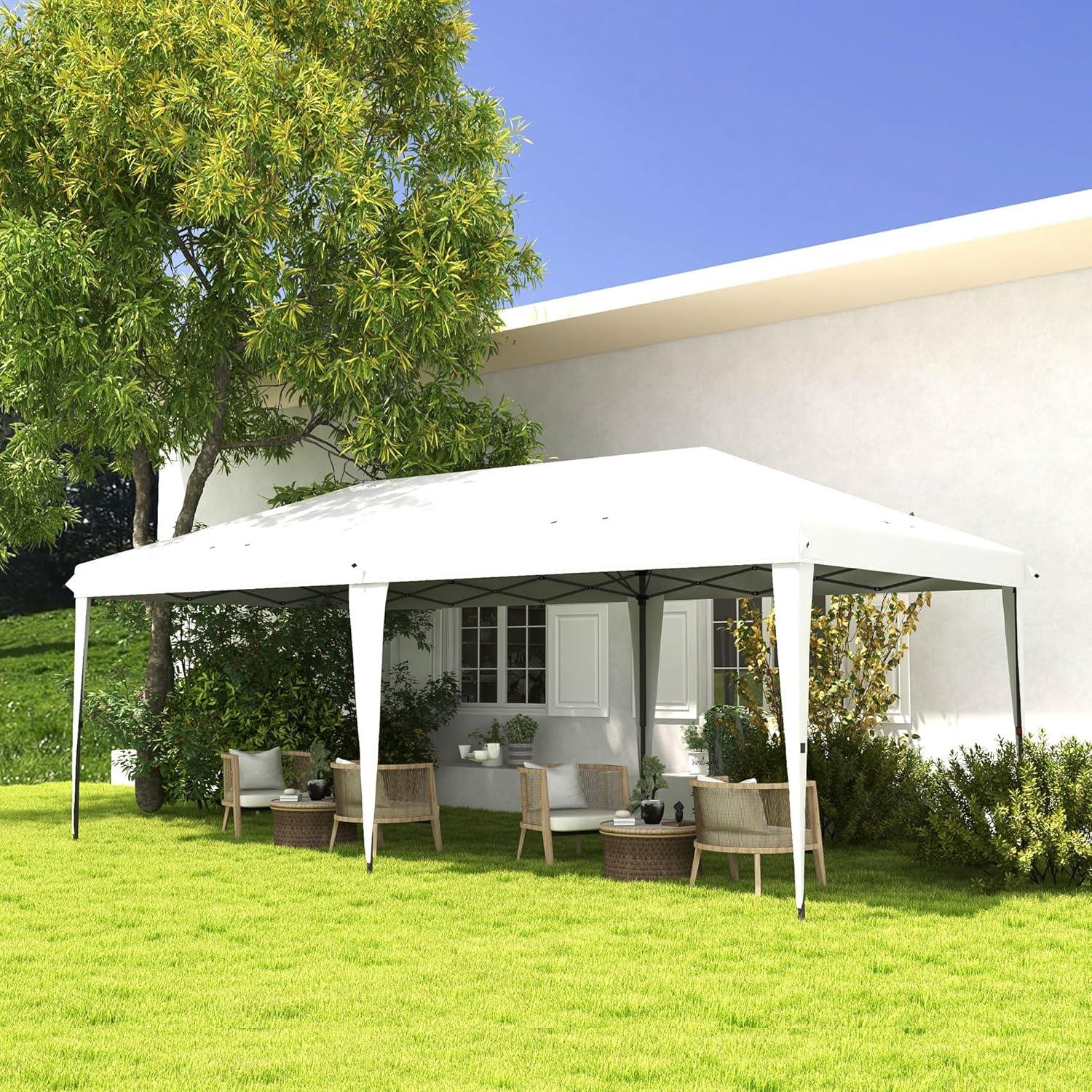Carpa Plegable QiMaieeUSA 3.05m x 5.87m para Eventos