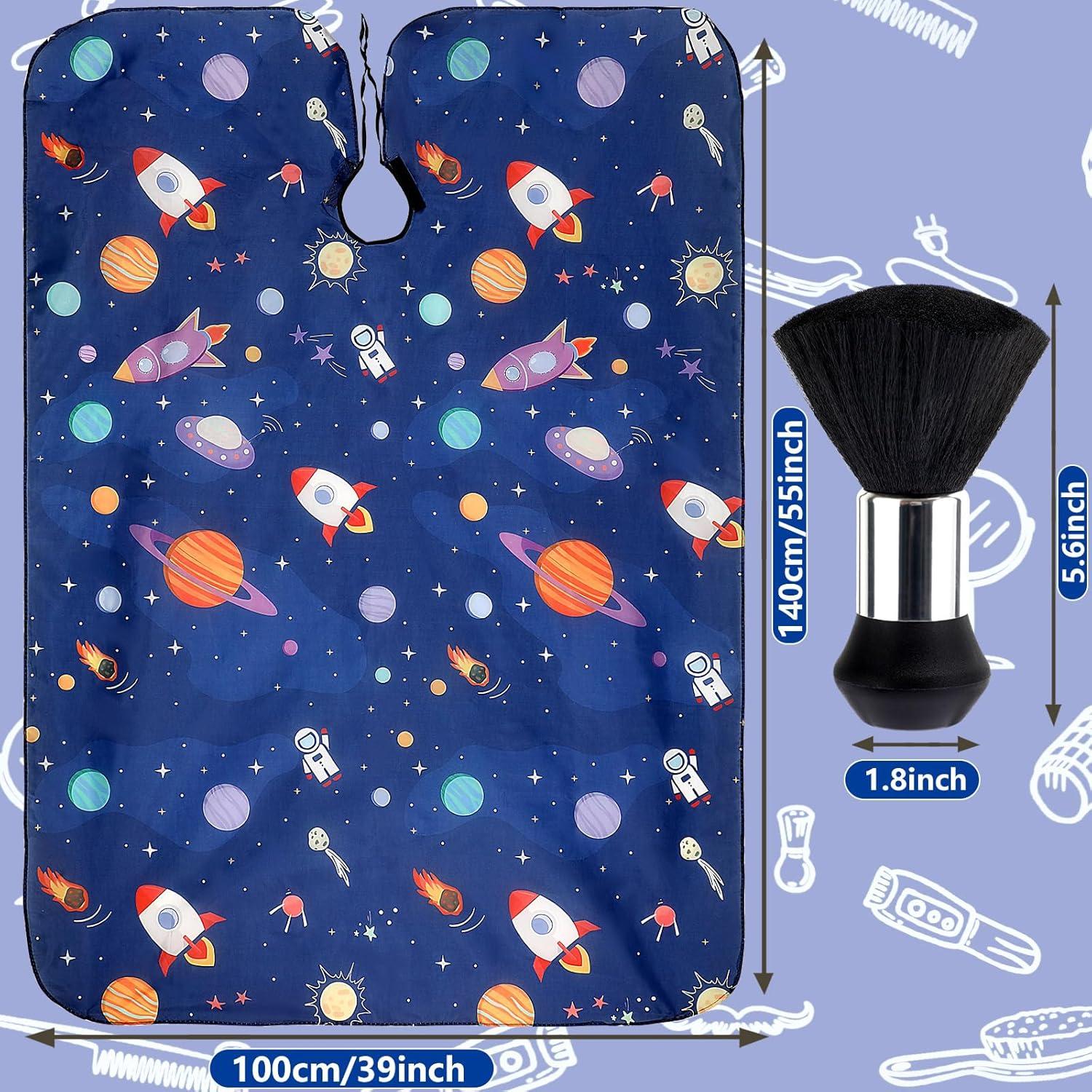 Capa de Corte para Niños FEBSNOW con Cepillo y Diseño Caricatura