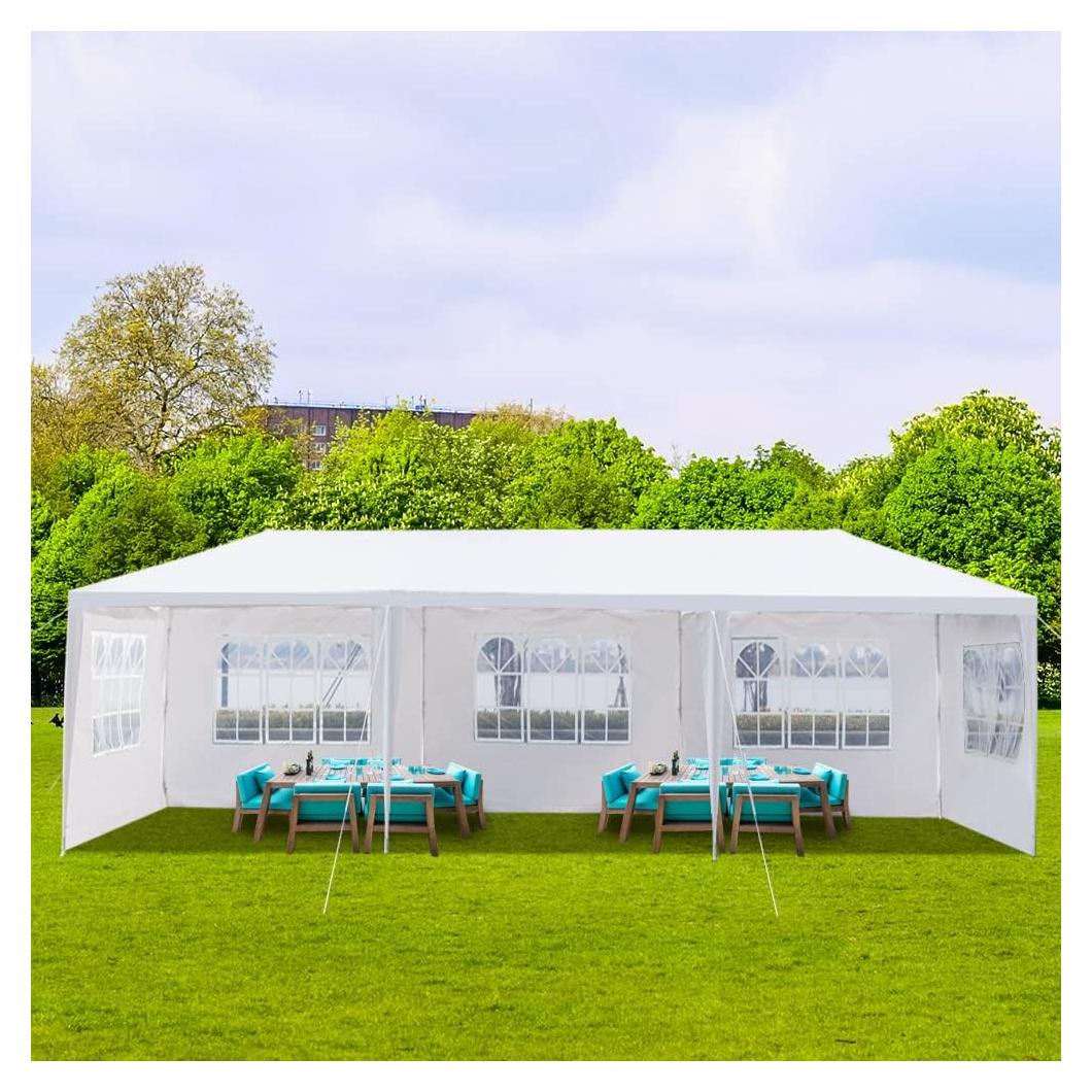 Carpa Plegable Blanca 3x9m HopeHope Impermeable para Eventos