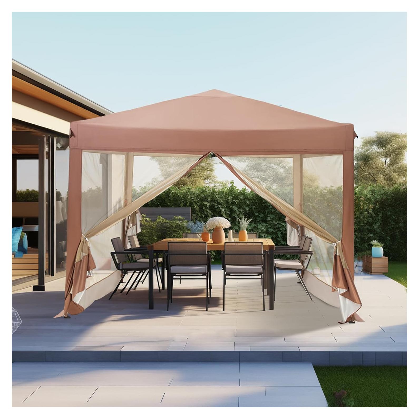 Carpa Plegable PALACIO DE HERA 3.05x3.05m con Mosquiteros
