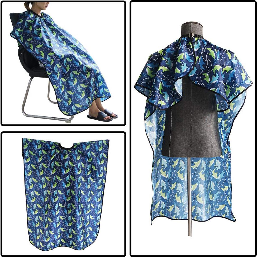 Capa de corte para niños Flagsky 120x100 cm delfín azul