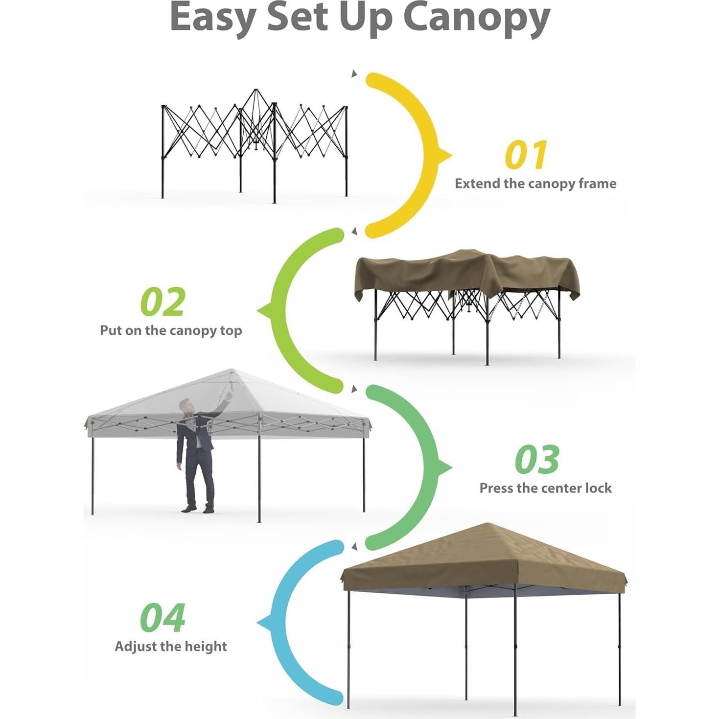 Carpa Plegable Amenitlif 3x3m Impermeable para Eventos