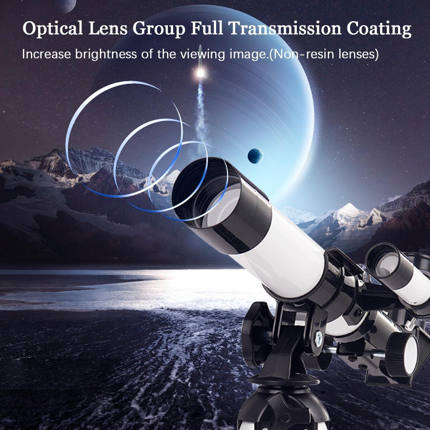 Telescopio Astronómico Disdhdaaaas 40mm a Prueba de Agua