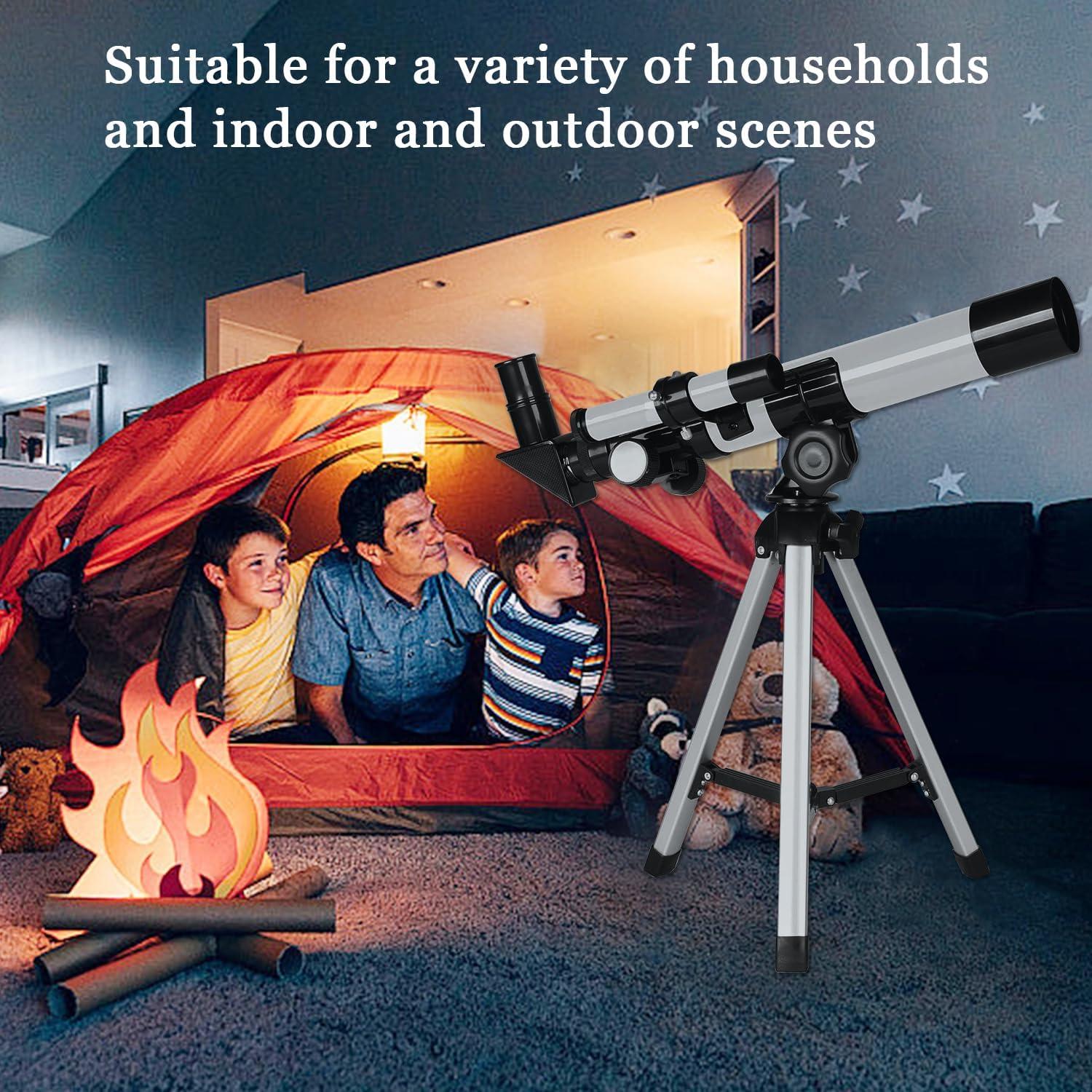 Telescopio Astronómico Disdhdaaaas 40mm a Prueba de Agua