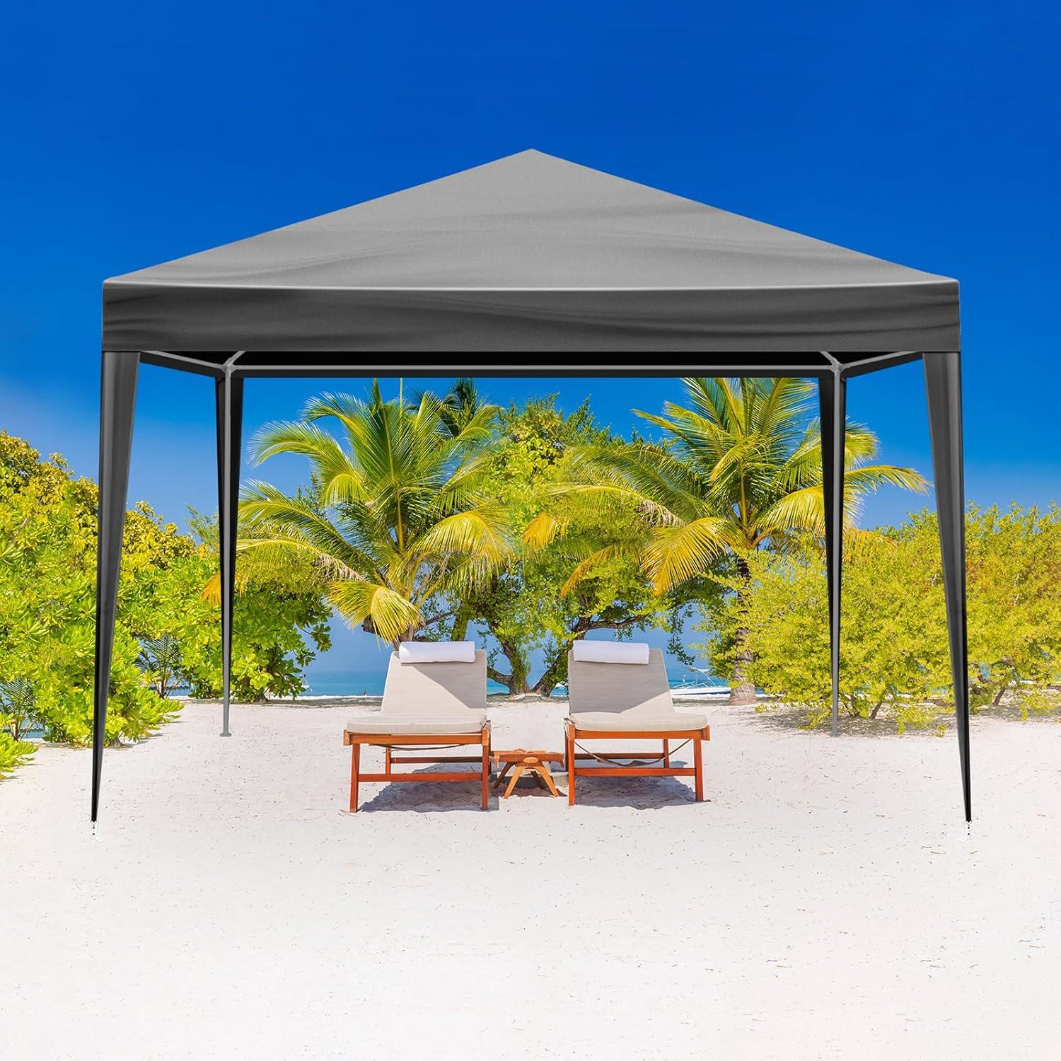 Carpa Gazebo Impermeable 3x3m XiongDaFaFa - Alta Resistencia UV
