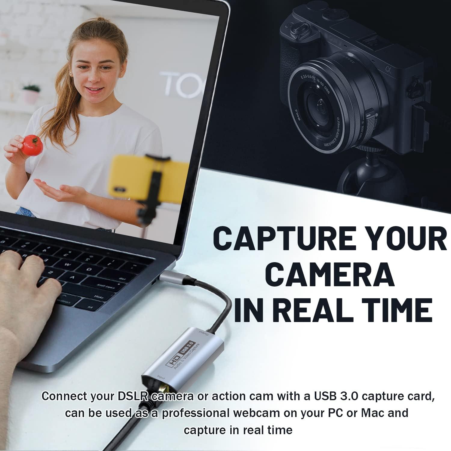 Tarjeta de Captura Guermok GVC-HDMI-USB3 4K 1080P 60FPS