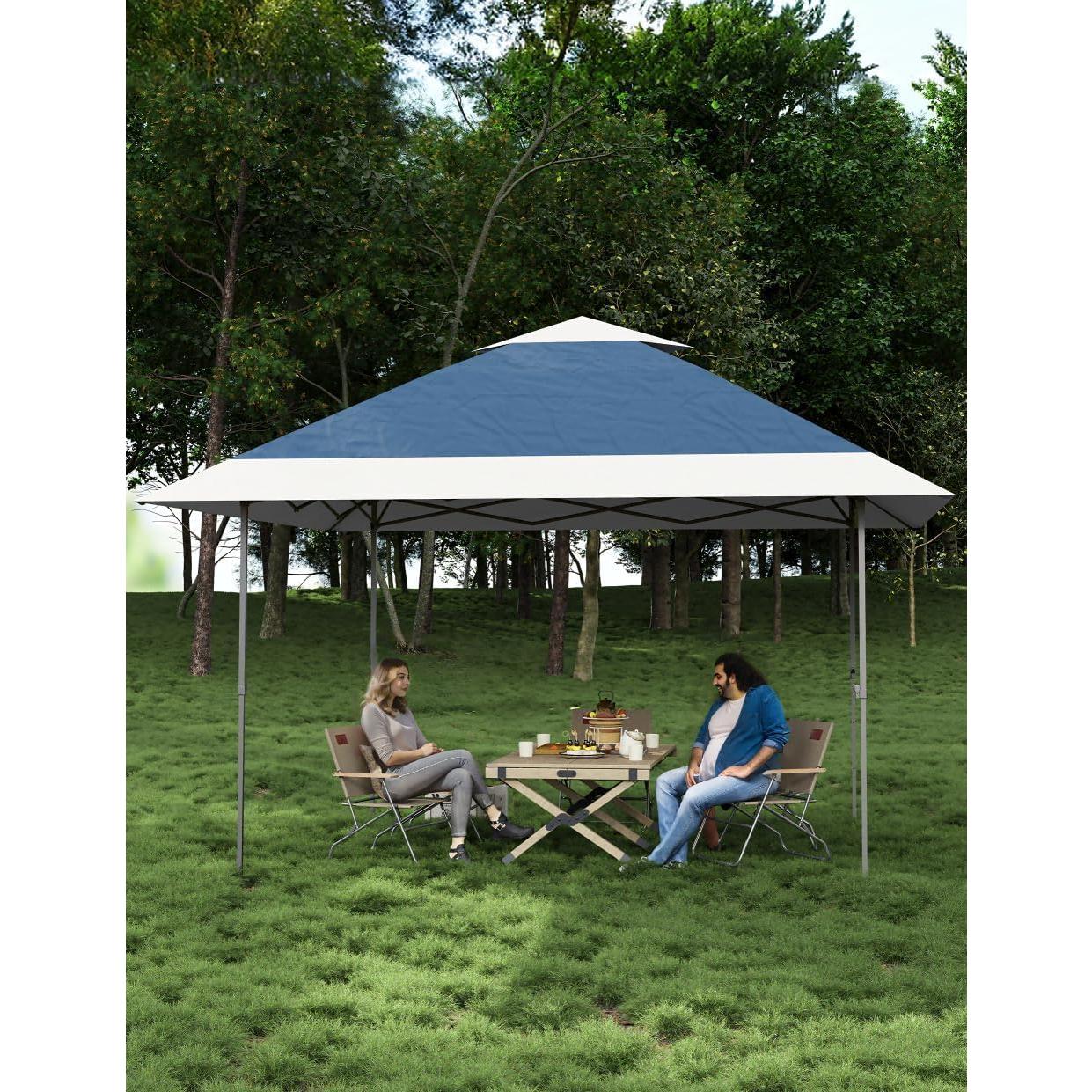 Dosel pop-up FinerFurnis 3.96x3.96m impermeable UV