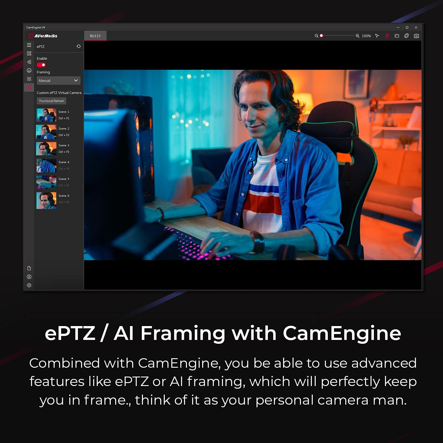 Capturadora AVerMedia BU113 4K30 HDMI para DSLR