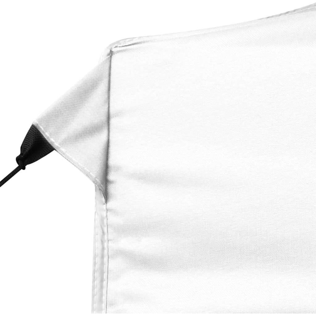 Carpa de Fiesta Plegable Dyncan 6x3m Impermeable Blanca