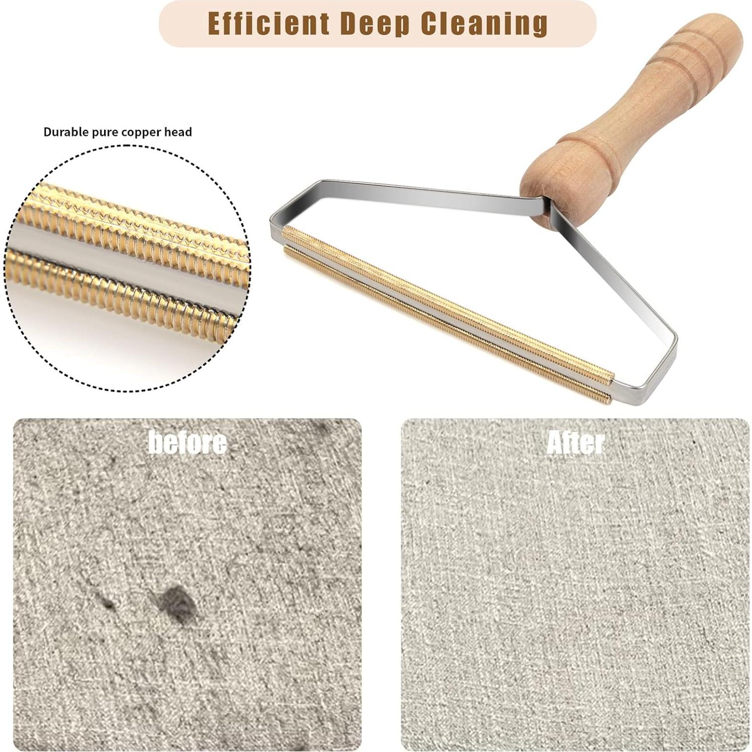 Removedor de Pelo de Mascota AXLUNAR - Paquete de 4 Herramientas