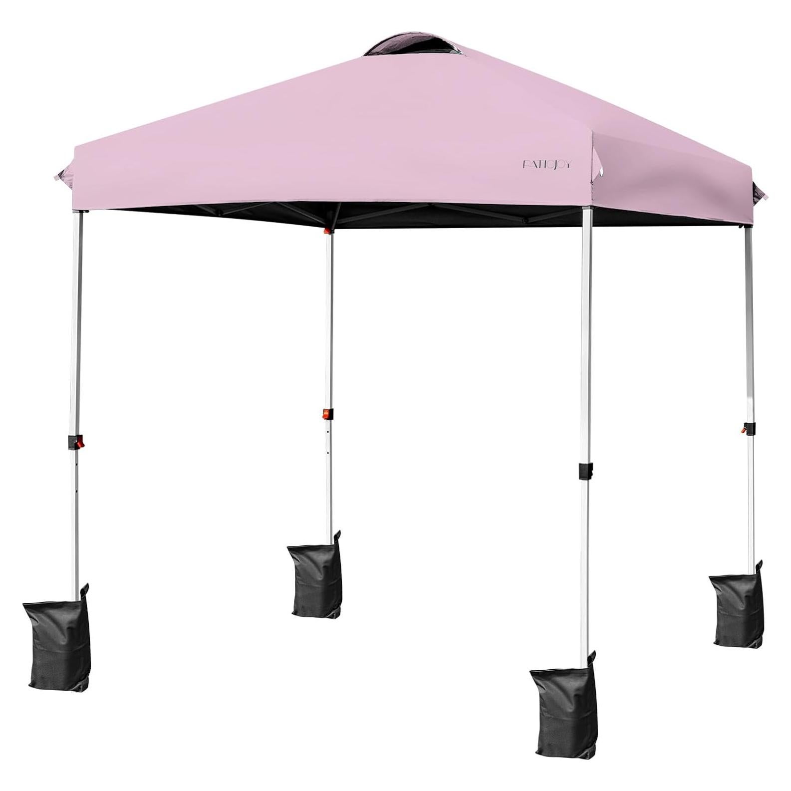 Carpa Plegable LDAILY 2x2m con Altura Ajustable y Accesorios
