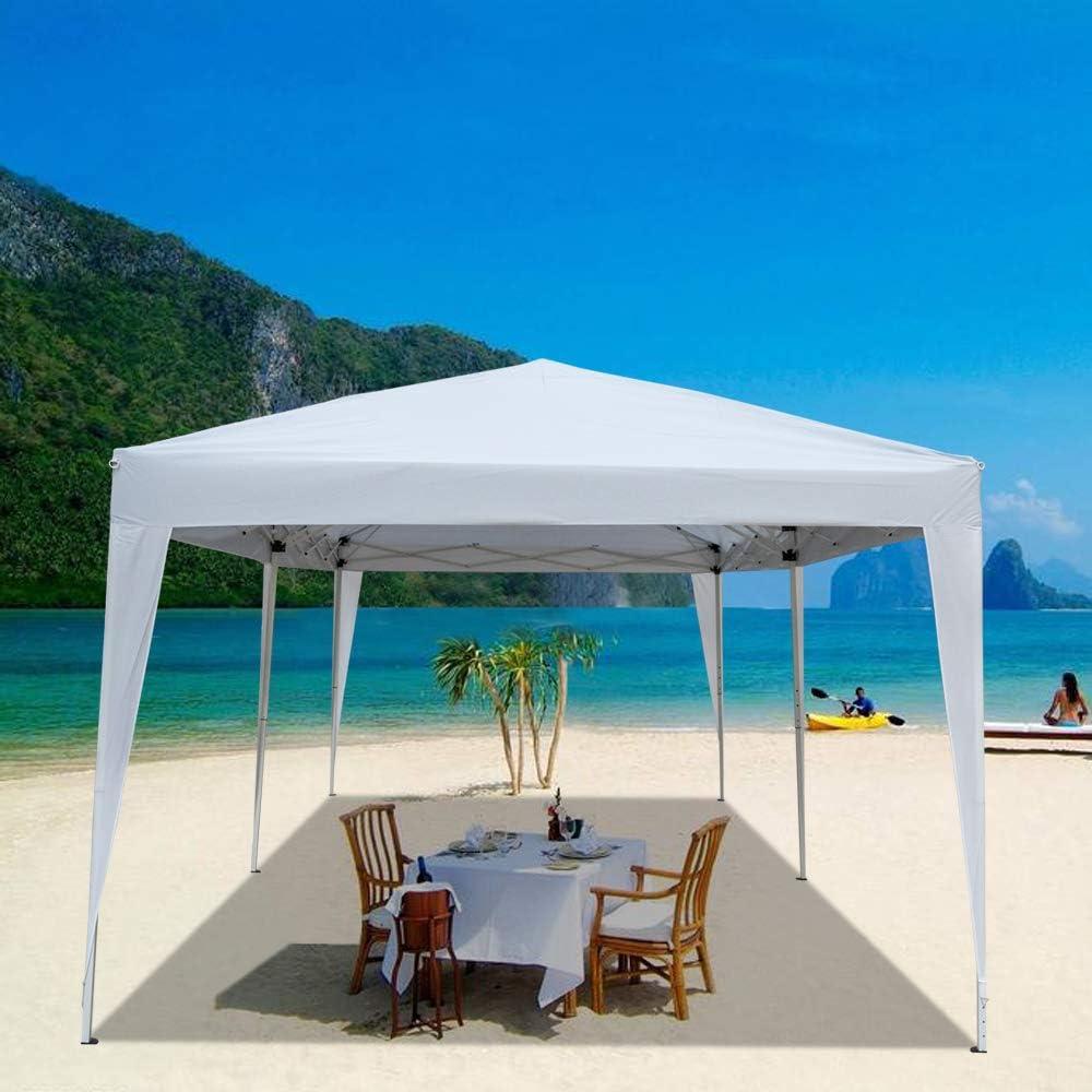 Toldo Gazebo Plegable YYAO 3x6m Impermeable Altura Ajustable