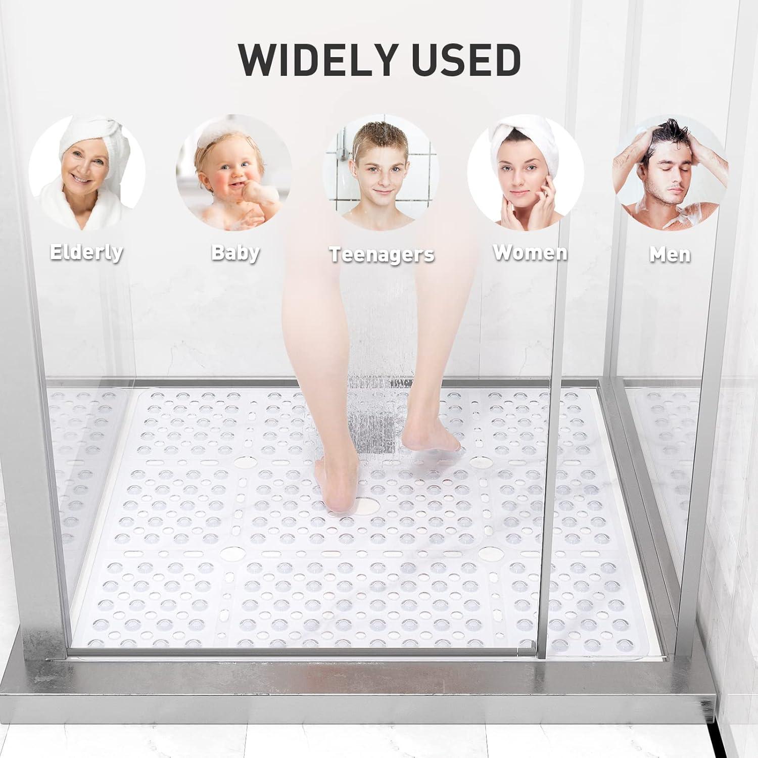 Alfombrilla de Ducha Antideslizante XIYUNTE 68.58x68.58cm PVC