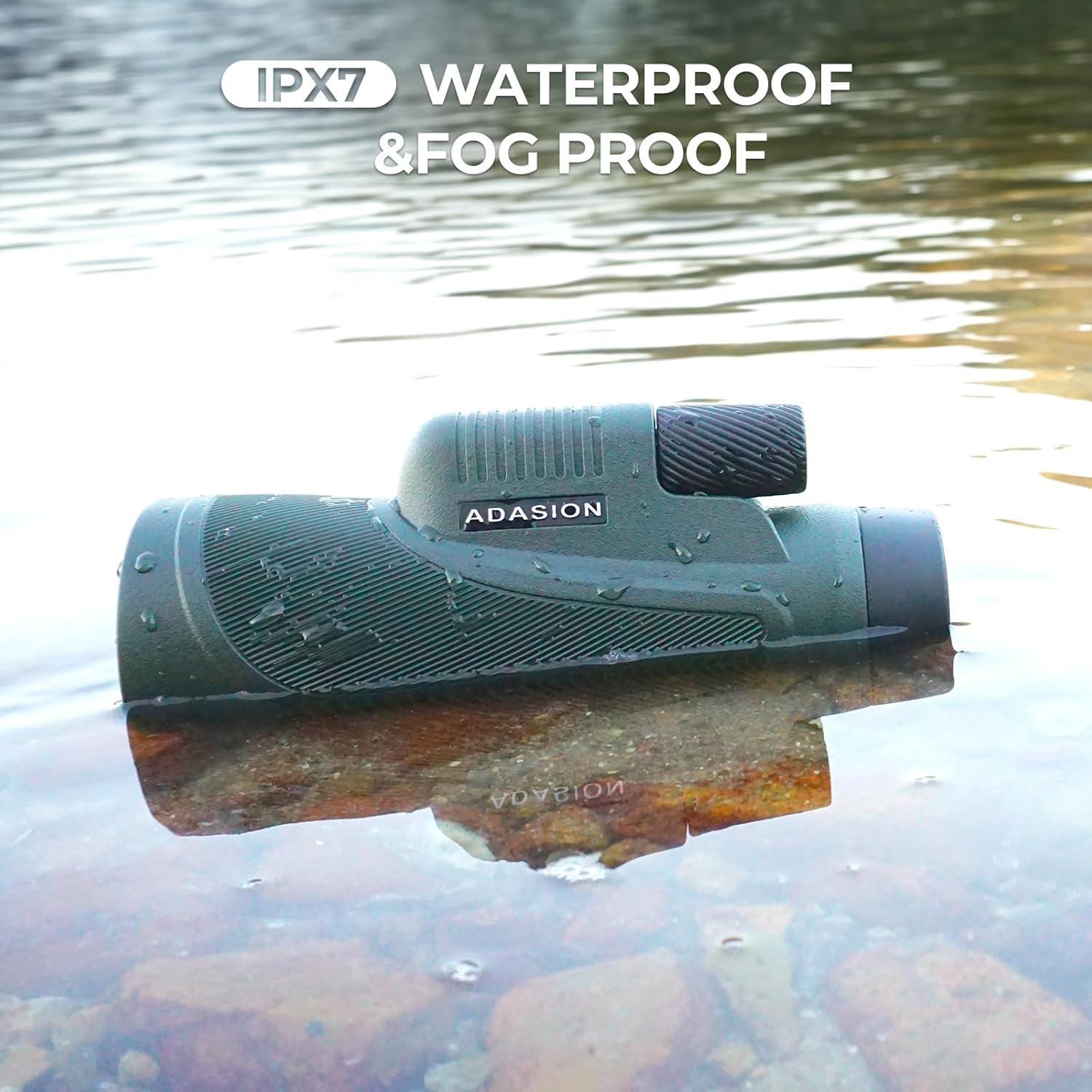 Telescopio Monocular HD Adasion 12x56 Impermeable para Aves