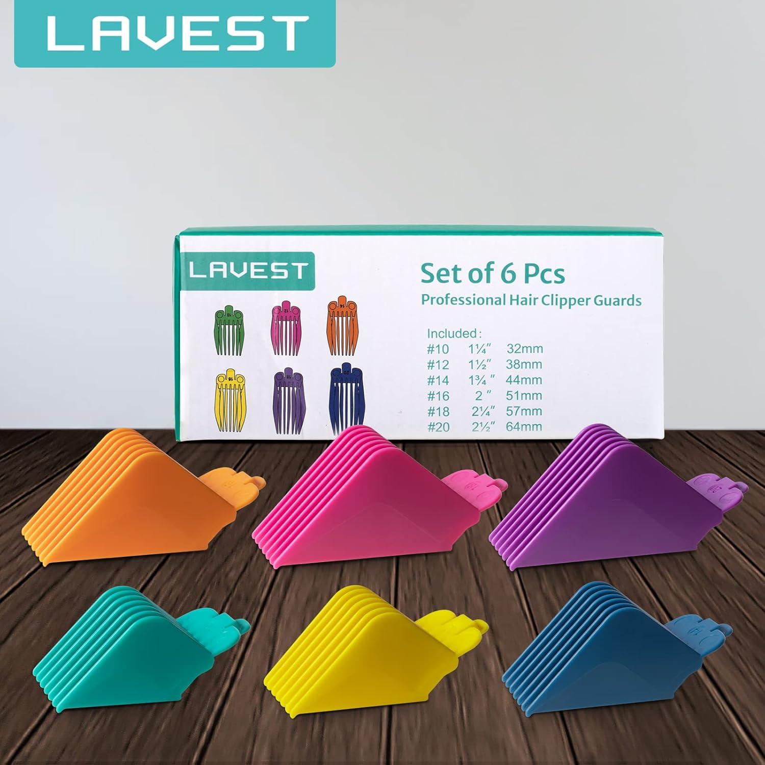Clipper Guards LAVEST 6 Piezas para Cortar Cabello