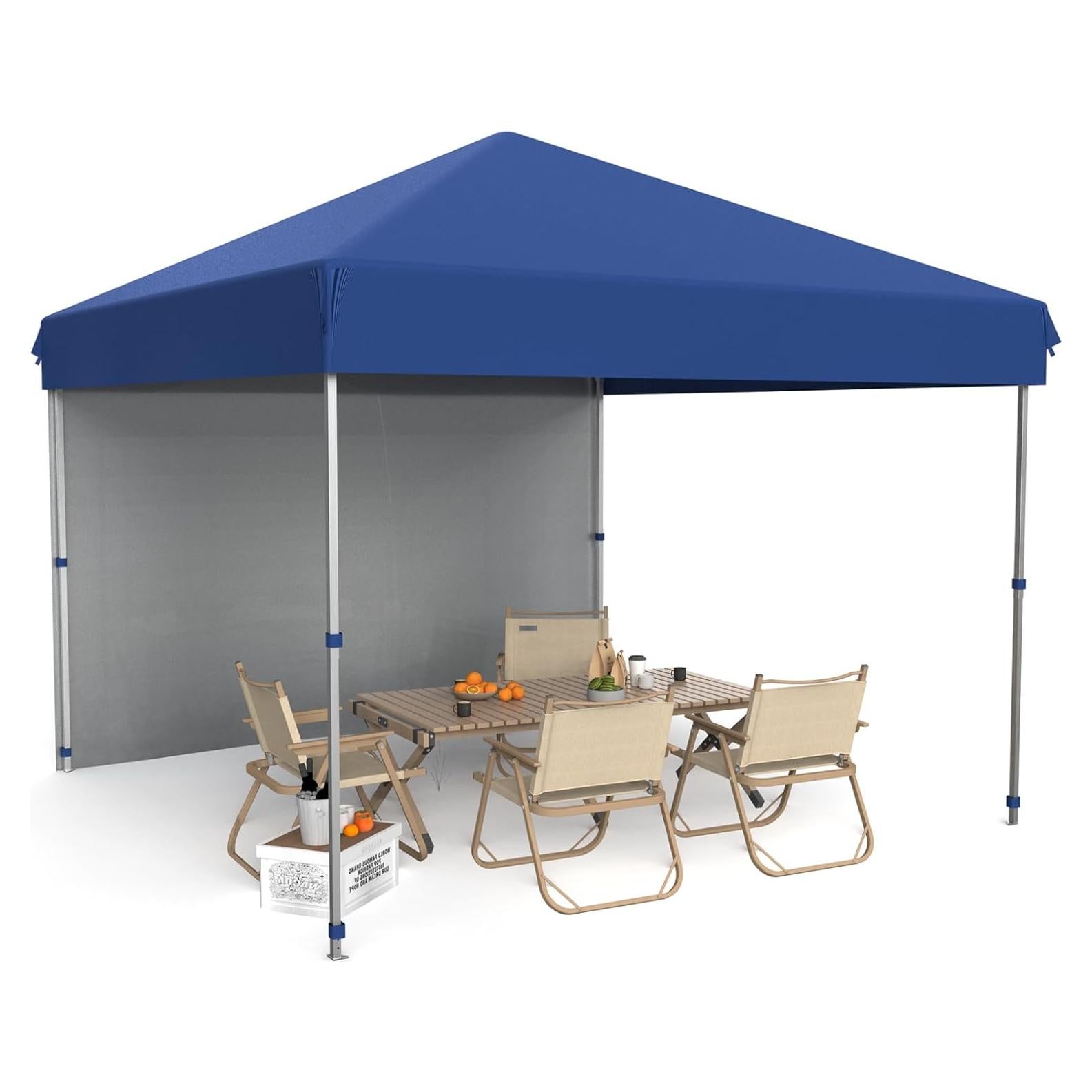 Carpa Plegable 3x3m VerisShade Azul con 4 Paredes Removibles