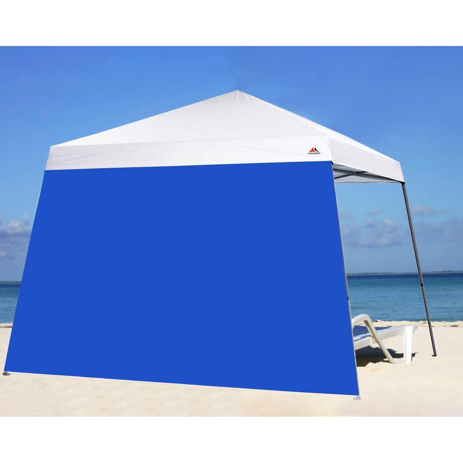 Pared Lateral Impermeable SCOCANOPY para Carpa 10x10 pies Azul