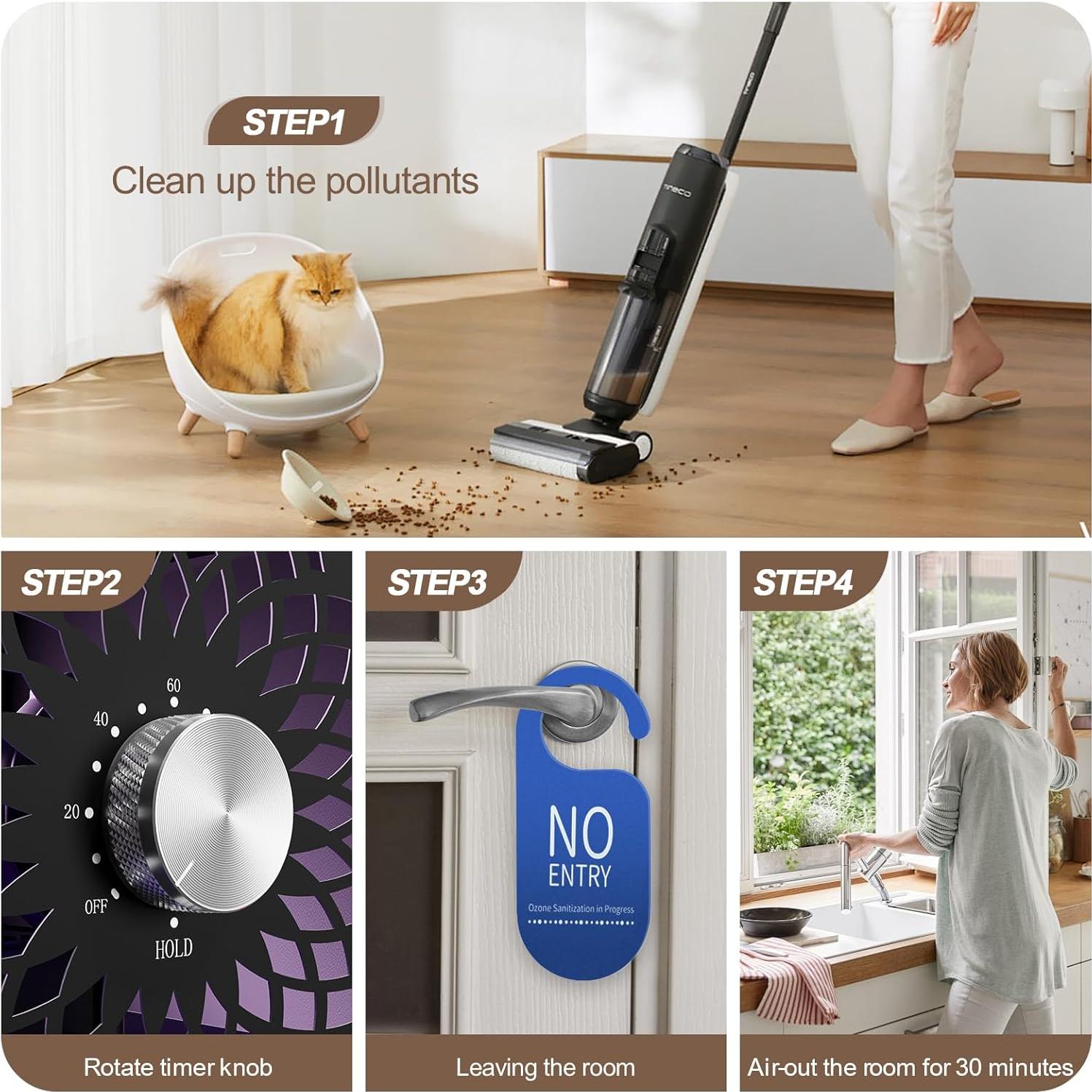 Generador de Ozono Manfh GN-PC20S 55000mg/h para 557m²