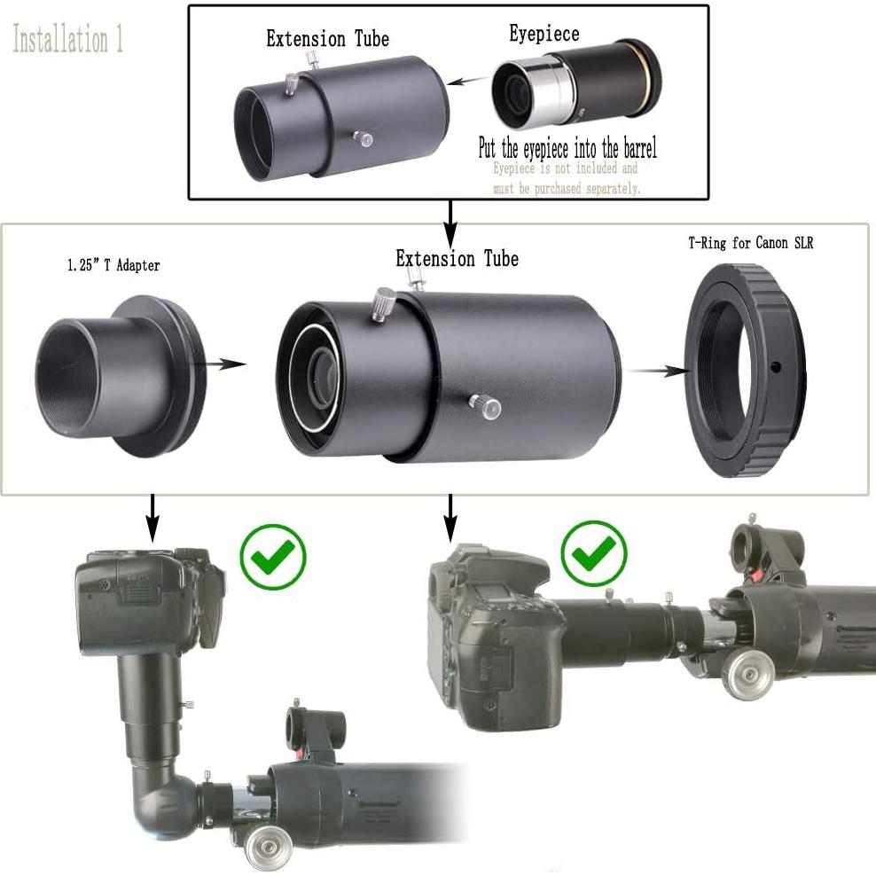 Adaptador de Cámara Telescopio Starboosa para Canon SLR
