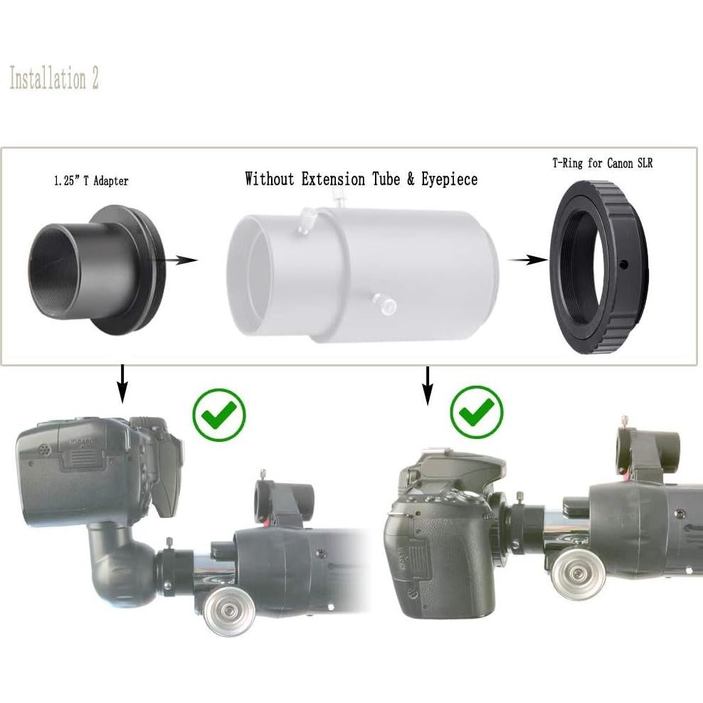 Adaptador de Cámara Telescopio Starboosa para Canon SLR