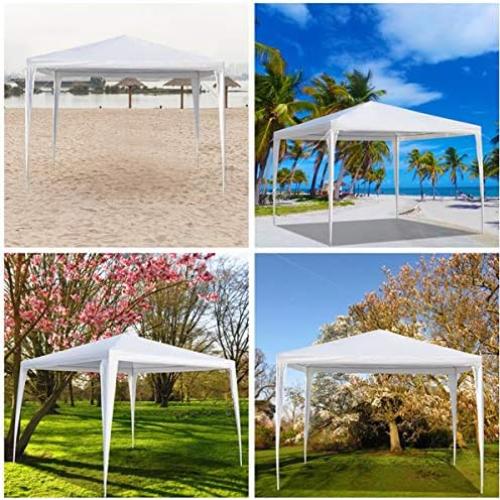 Carpa de Fiesta Genérica 3x3m Blanca Impermeable para Eventos