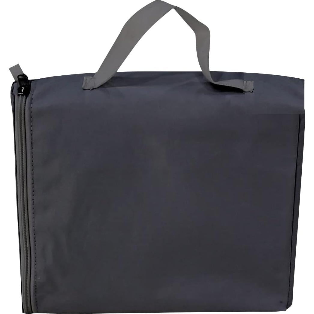 Sun Wall / Shade Wall Sidewall for 10 x 10' Straight Leg Gazebo / Canopy / Tent, Dark Grey (Sun Wall Accessory Only. Gazebo Not Included.)